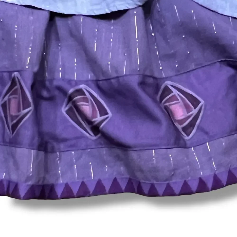 Disney Wish Asha Kids Linen Blend Costume Dress Halloween Size 7/8 New With Tags